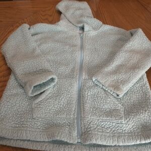 The Children's Place Light Blue Sherpa Zip Hoodie